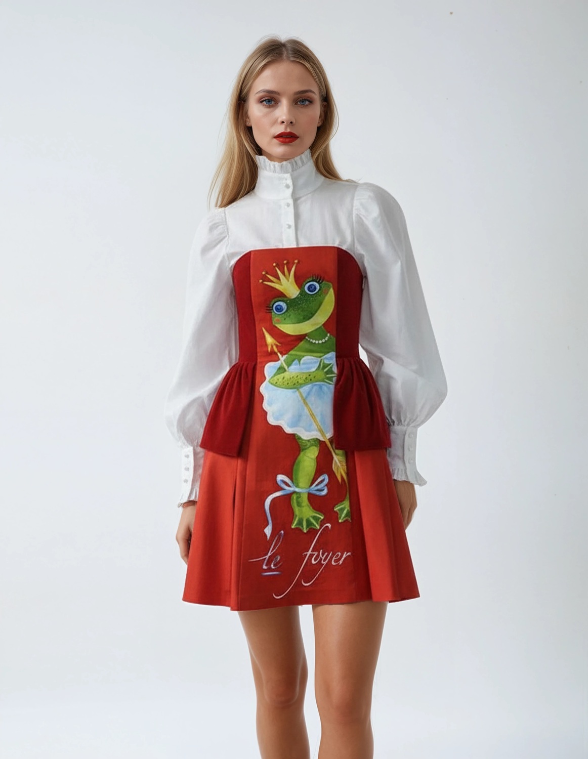 Рубашка с Красным Сарафаном